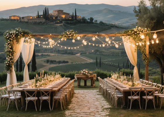 Wedding Planner In Tuscan - Countryside Venues Fairytale Celebrations